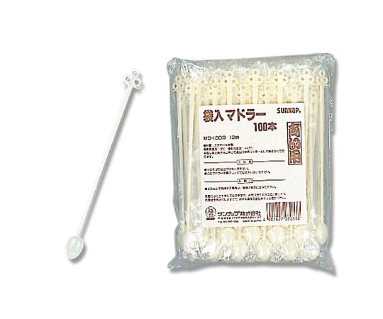商い用マドラー MD-100G 個包装 100本 004514100 1パック(100本入)