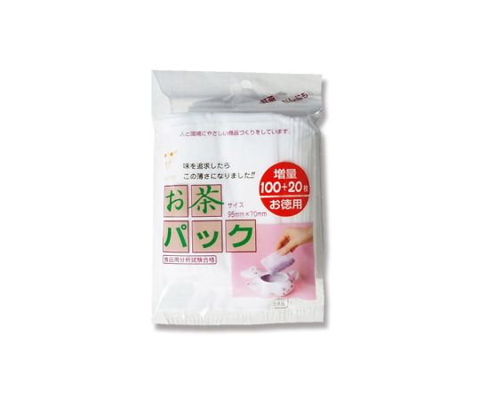 お茶パック 100+20枚 004753030 1パック(120枚入)