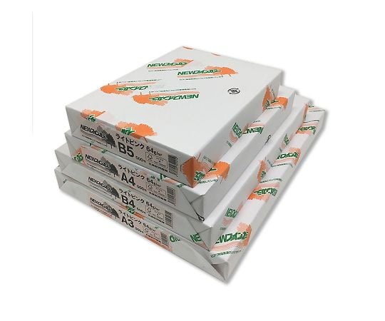 Copy Paper NEW Fine Color (Made in Japan) A4 Light Pink 500 Sheets 007574621 1 Pack (500 Sheets)