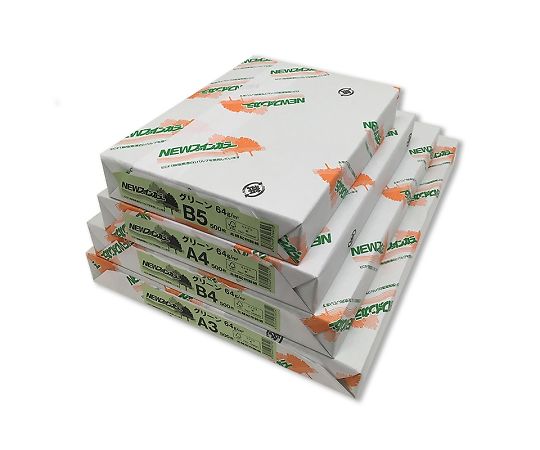 Copy Paper NEW Fine Color (Made in Japan) A4 Green 500 sheets 007574615 1 pack (500 sheets)