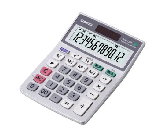 Casio "Green Purchasing Law Compliant" Calculator Mini Just Type MW-12GT-N 1 unit