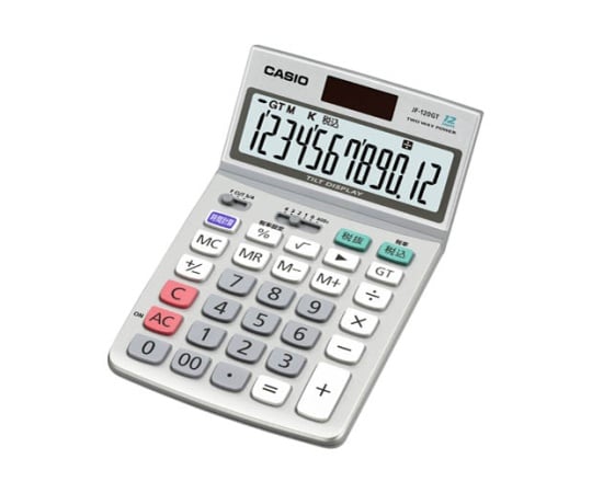 Casio "Green Purchasing Law Compliant" Calculator Just Type 12 Digits JF-120GT-N 1 pc