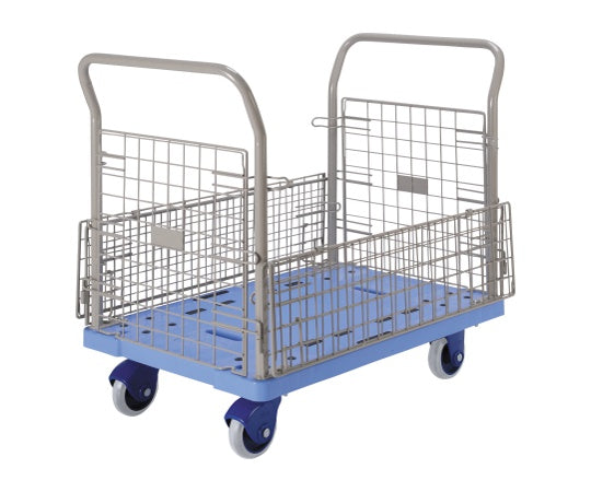 Silent Plastic Cart 980 x 635 x 915mm (with mesh opening and closing on both sides) NP-307GS 1 piece