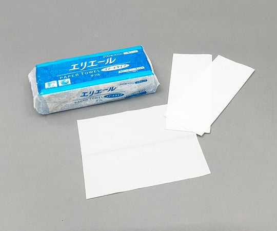 Elleair Paper Towels Smart Type Double Oval 200 Pairs 400 Sheets x 42 Packs 20703390 1 Case (200 Pairs x 42 Packs)