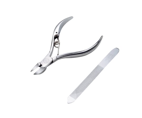 Nippers, nail clippers and nail file set G-1027 1 piece