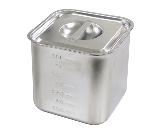 18-8 눈금 첨부 심형각 주방 포트(뚜껑 첨부) 1.7 L SH-4212 D 1개