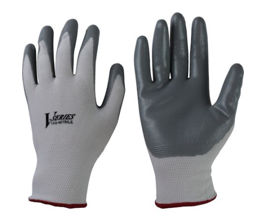 ニトリル背抜き手袋 ホワイト M A-32-WH-M 1双