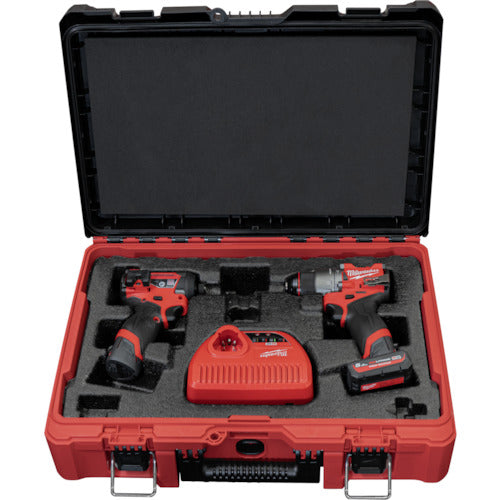 milwaukee M12 FUEL パワーパック(振動ドリル、インパクトドライバー) M12 FPP2A2-5252P JP 1 S