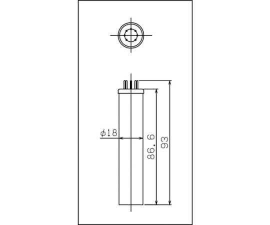 피라니 진공계 측정자(φ18) WP01 1개