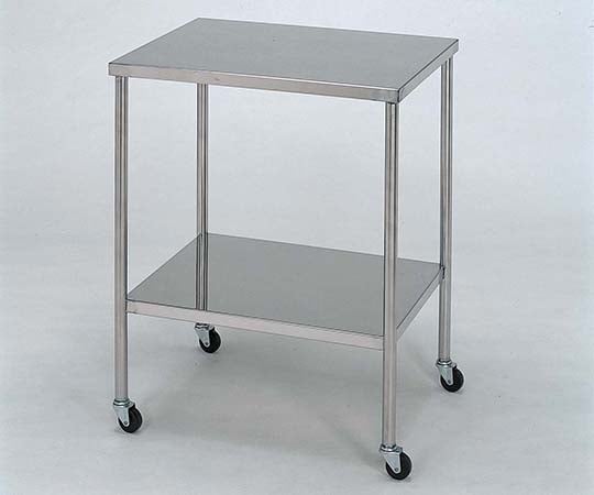 ステンレスワゴン 機械卓子M (枠無) 2段 ステンレスワゴンMA-2F-M 1個