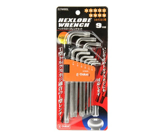 E-Value ヘックスローブレンチセット ELTW09SL 1セット