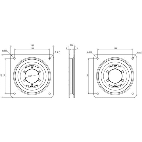KOYOENG 회전 쇠장식 TS 시리즈 TS360 1개