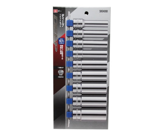 SK11 ディープソケットセット 12.7mm(1/2インチ) SHS409D 1セット