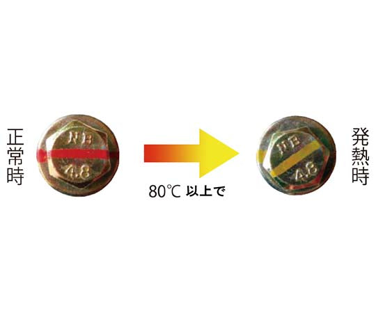 サーモマーカー 発熱監視用マーカー マツイシキソ サーモマーカー80 1本