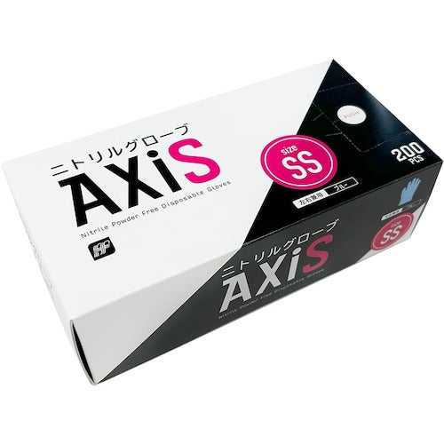 エフピコ ニトリルグローブAXiS ブルー SS(200枚入り) SUX7 1 箱