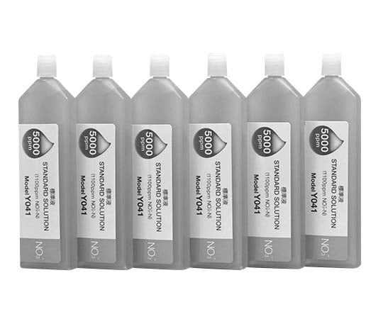 Nitrate ion standard solution 14mL x 6 bottles 5000ppm Y041 1 set