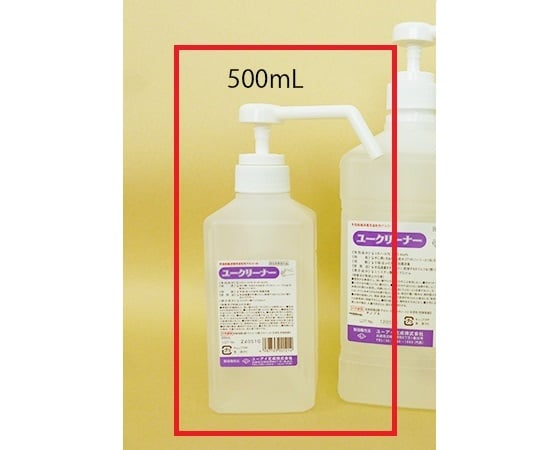 Quick-drying alcohol-based hand sanitizer U-Cleaner 500mL 3976 1 bottle
