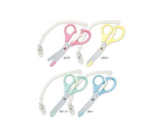 NICE SCISSORS YELLOW 1pc