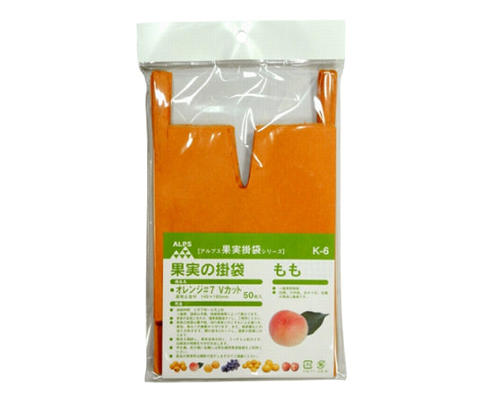 Fruit bag peach K-6 50 pieces K-6 50 pieces 1 set (50 pieces)