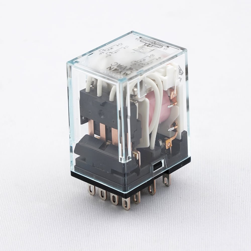 Mini power relay (MY4 type) with built-in operation indicator MY4N AC24 1 piece