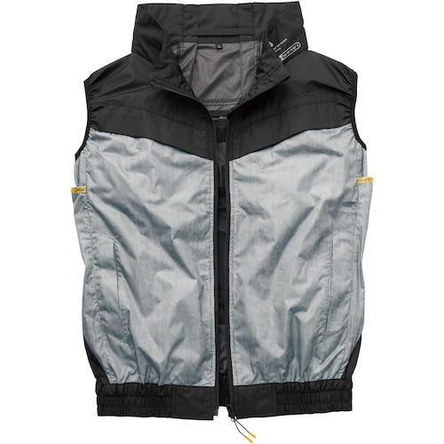 에어컨 풍신 THE TOUGH 에어컨 풍신복 베스트 서지 그레이 LL 664004007 1 착용