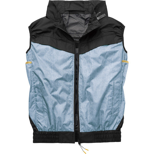 에어컨 풍신 THE TOUGH 에어컨 풍신복 베스트 서지 네이비 M 664002002 1 착용