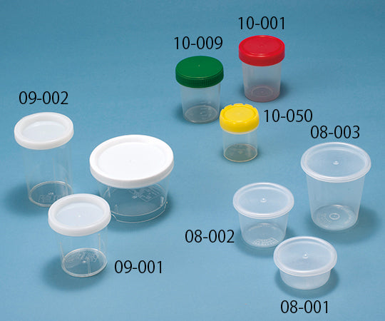 Sterile screw cup 100mL (green cap) 1 case (200 pieces) 10-009 1 case (200 pieces)