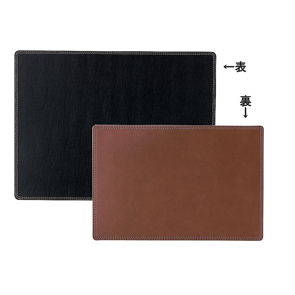Synthetic leather desk mat (double-sided type) Large DM-11 1 piece