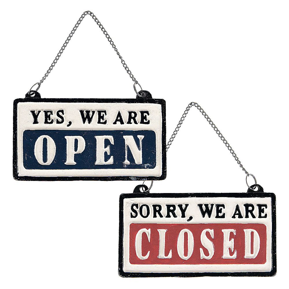 リバーシブルサイン S455-1740C 1個