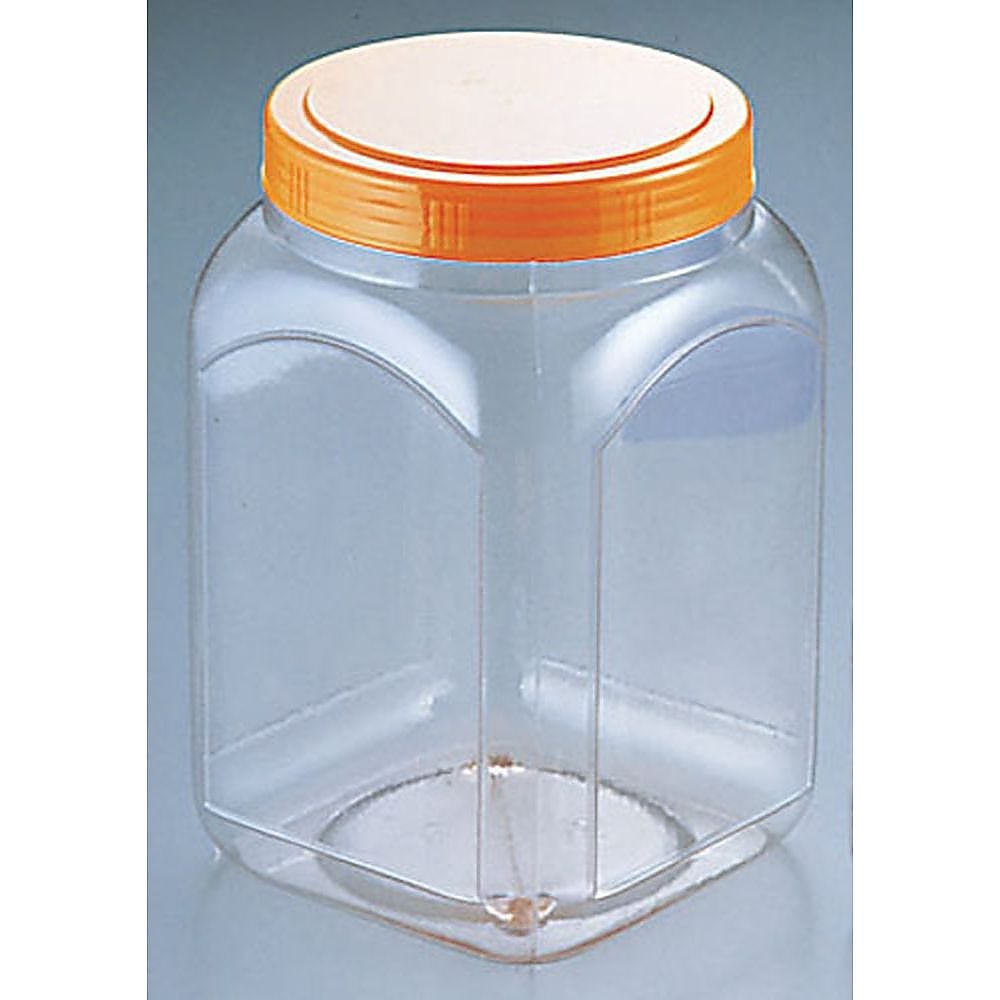 PE food bottle, square blow series, 120 square blow, 1 piece