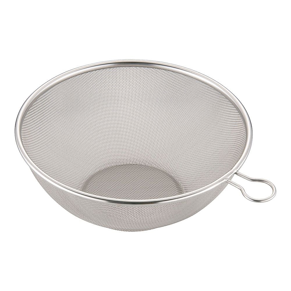 TS Stainless Steel Heavy Duty Colander with Petit Ring (16 Mesh) 25cm 1pc