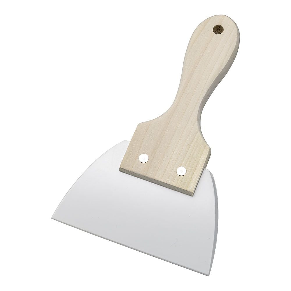 Silicone triangular rubber spatula (large) x 1