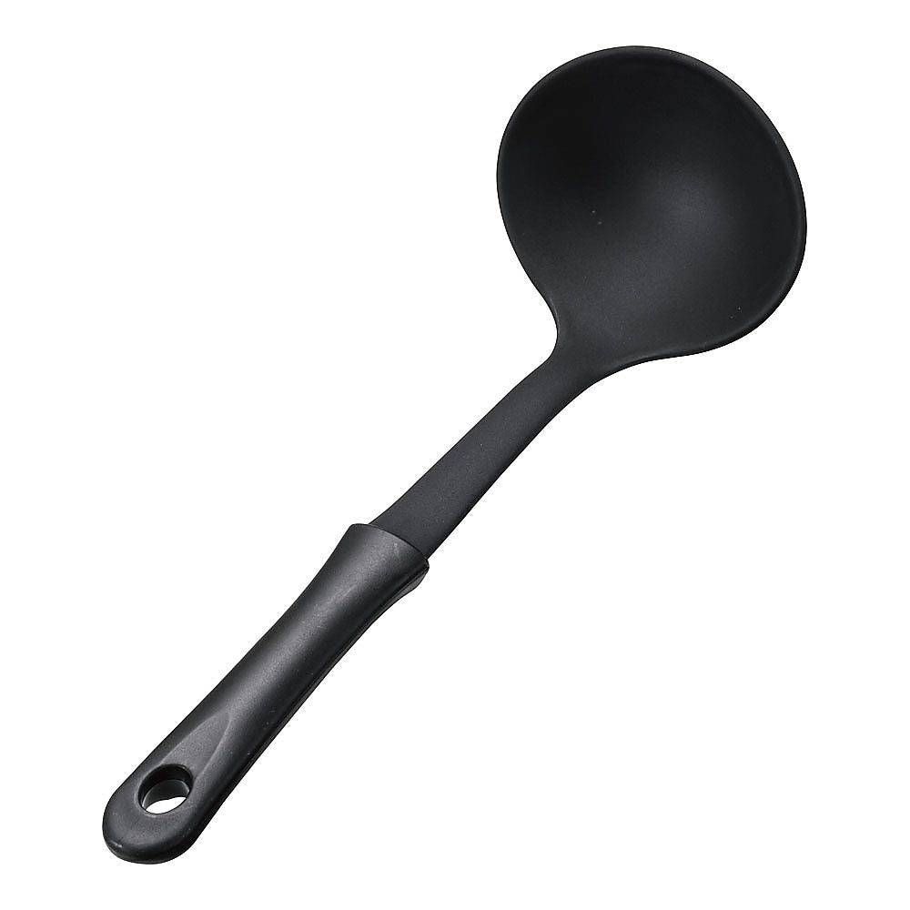 Mini Kitchen Nylon Ladle, Black, 1 Piece