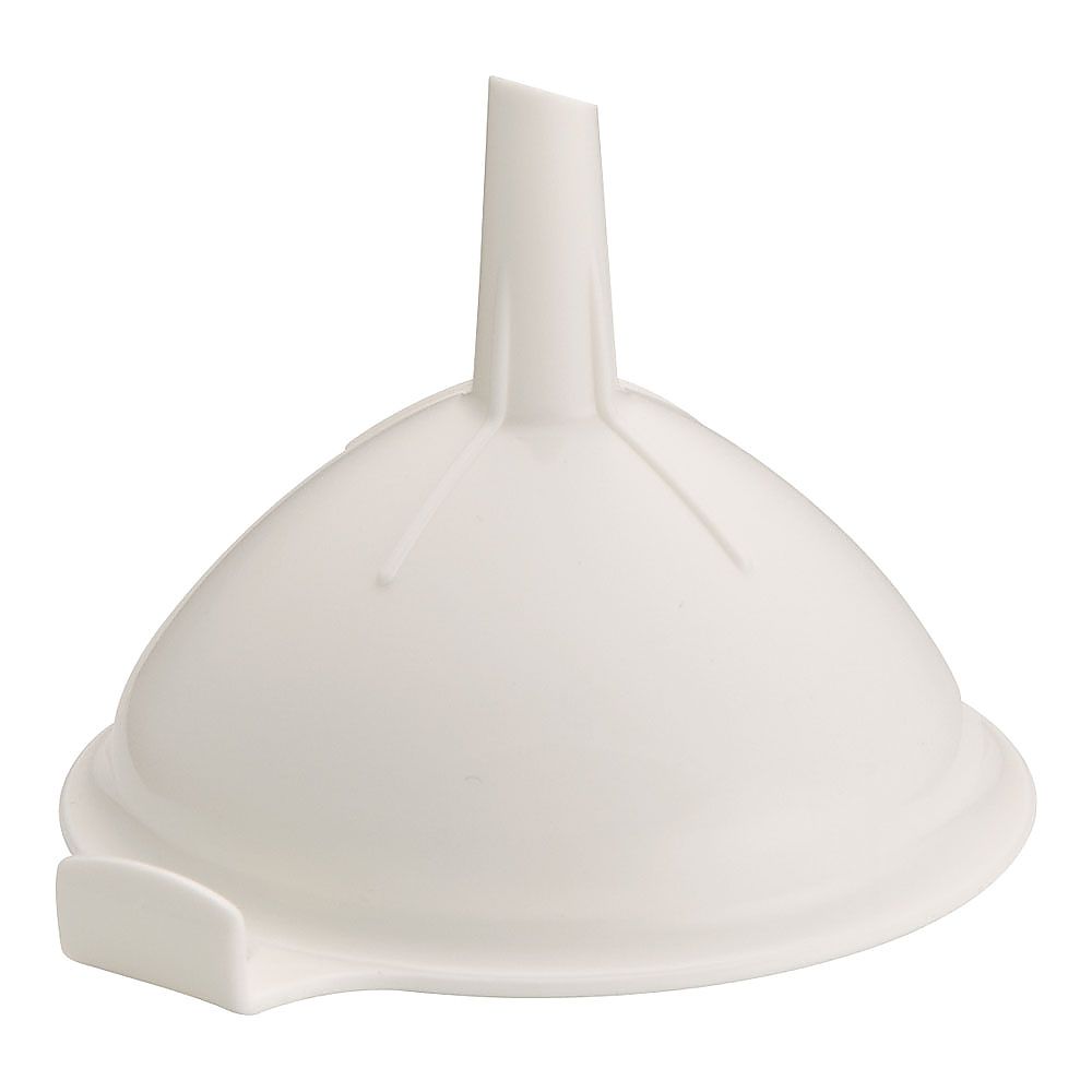 PP funnel, white, 201W, 1 piece