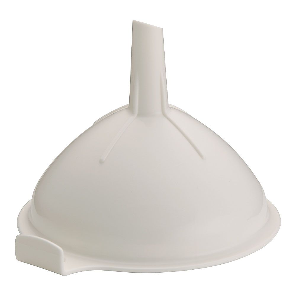 PP funnel, white, 202W, 1 piece