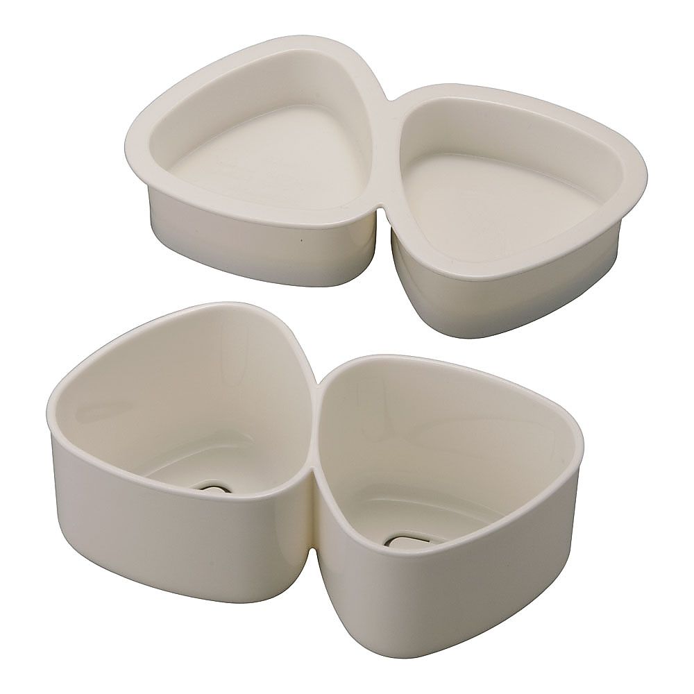 PP rice ball mold for 2 pieces x 1