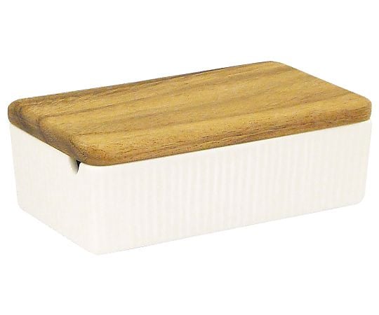 ViV(ヴィヴ)バターケース ホワイト 26251 1個