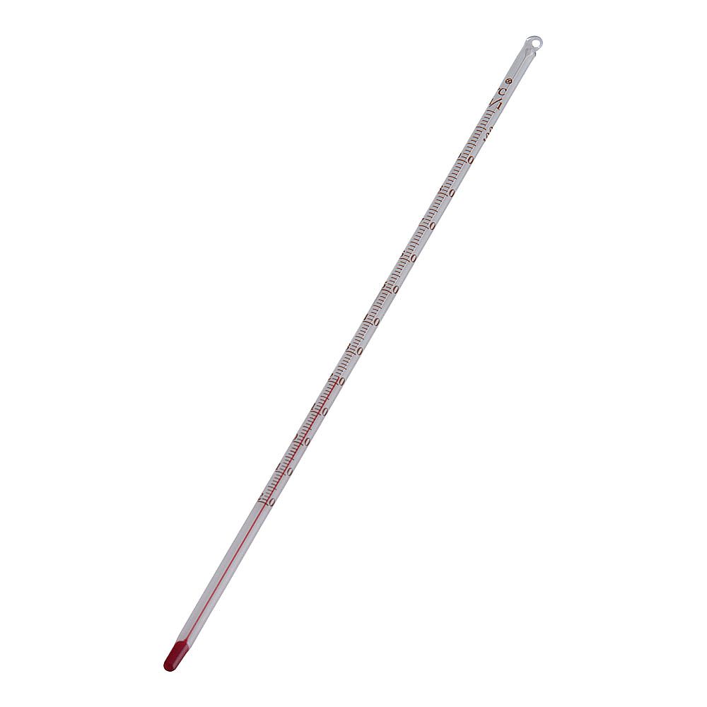 유리봉상 온도계 알코올 -20~+100℃ 1개