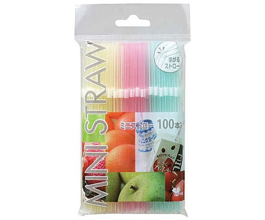 Mini straws, bare ST-004 (100 pieces) 1 case (100 pieces)