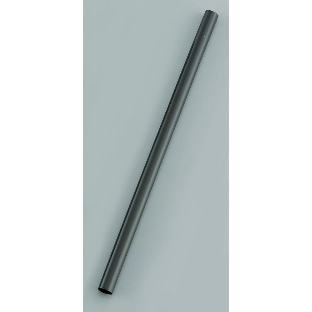 Tapioca Straws, Straight, Naked (Box of 130), Black, No. 613, 1 case (130 straws)