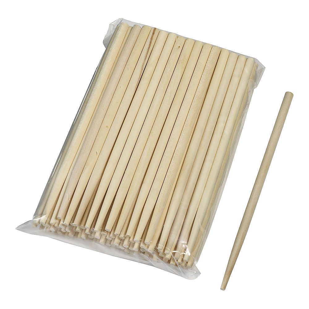 Wooden dock sticks (bundle of 100) 140mm 1 piece (100 pieces)