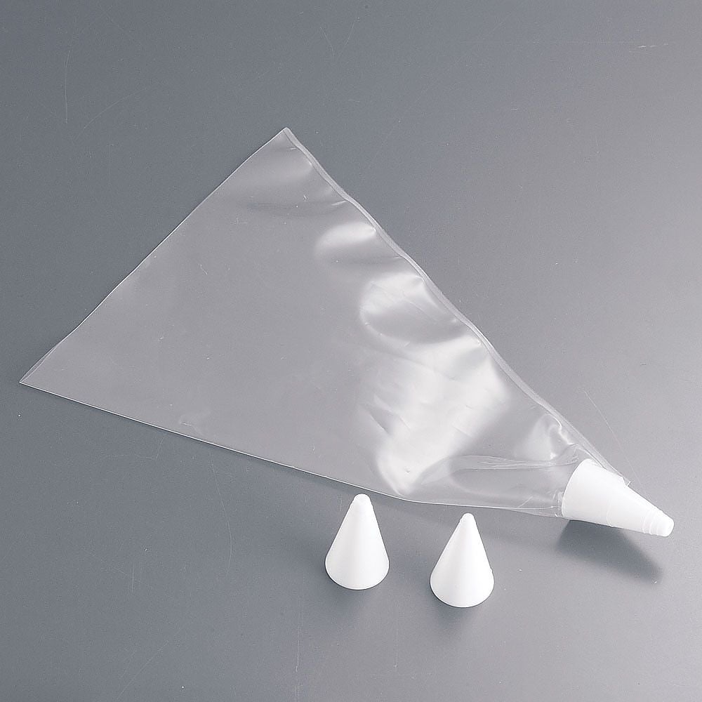 SEKI PE絞り袋 口金付(25枚入) PE-20B 1ケース(25枚入)