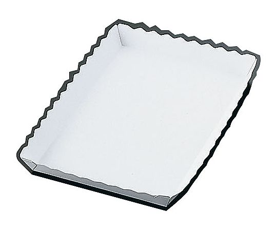 Bread Tray, Wave Shape, White (100 pcs.) Large 184904 1 case (100 pcs.)