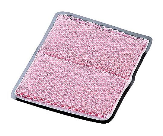 Beppinsan Kitchen Wide Net Sponge MBN-249 Pink 1 piece