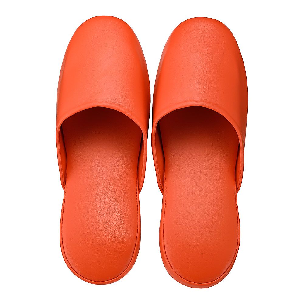 Children's slippers, plain, red, 1 pair