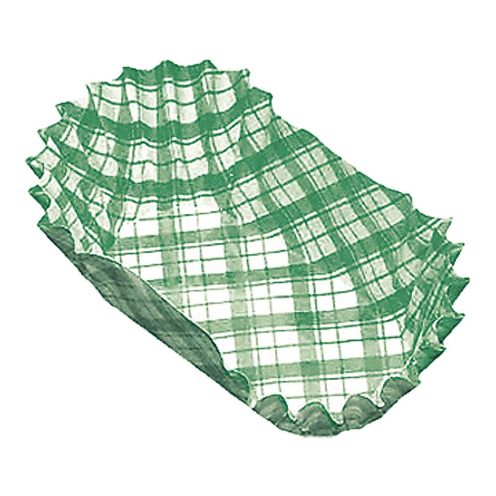 Paper cups, Cococase, oval shape (500 pieces), green, size 9, 1 case (500 pieces)