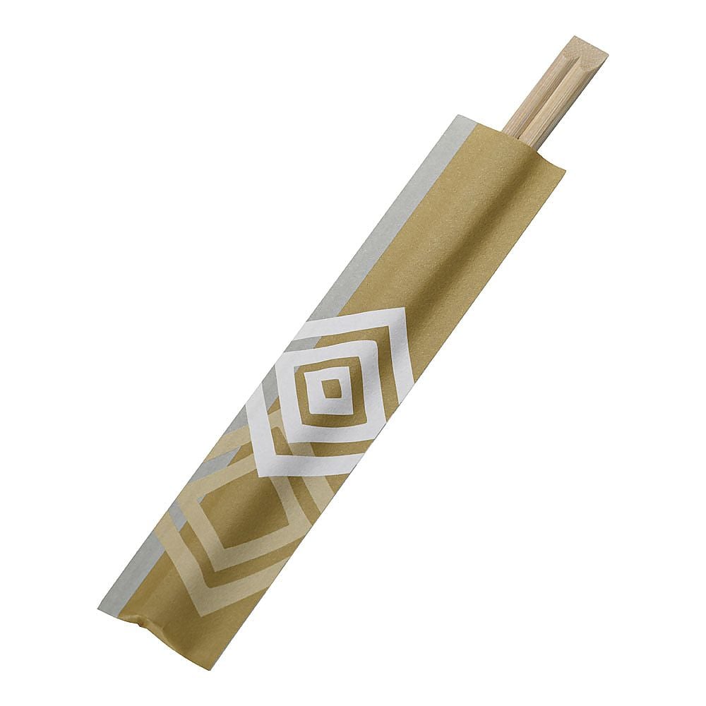 Wasabiya Bamboo Tensuge Chopsticks 23cm (100 pairs) W-027 1 case (100 pairs)