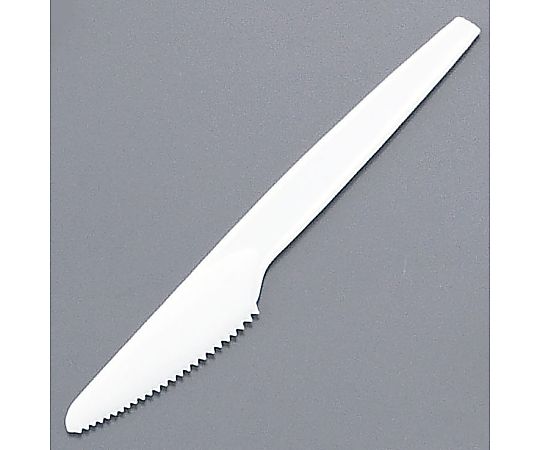 Disposable knife, medium size (500 pieces), white, bagged, 1 case (500 pieces)