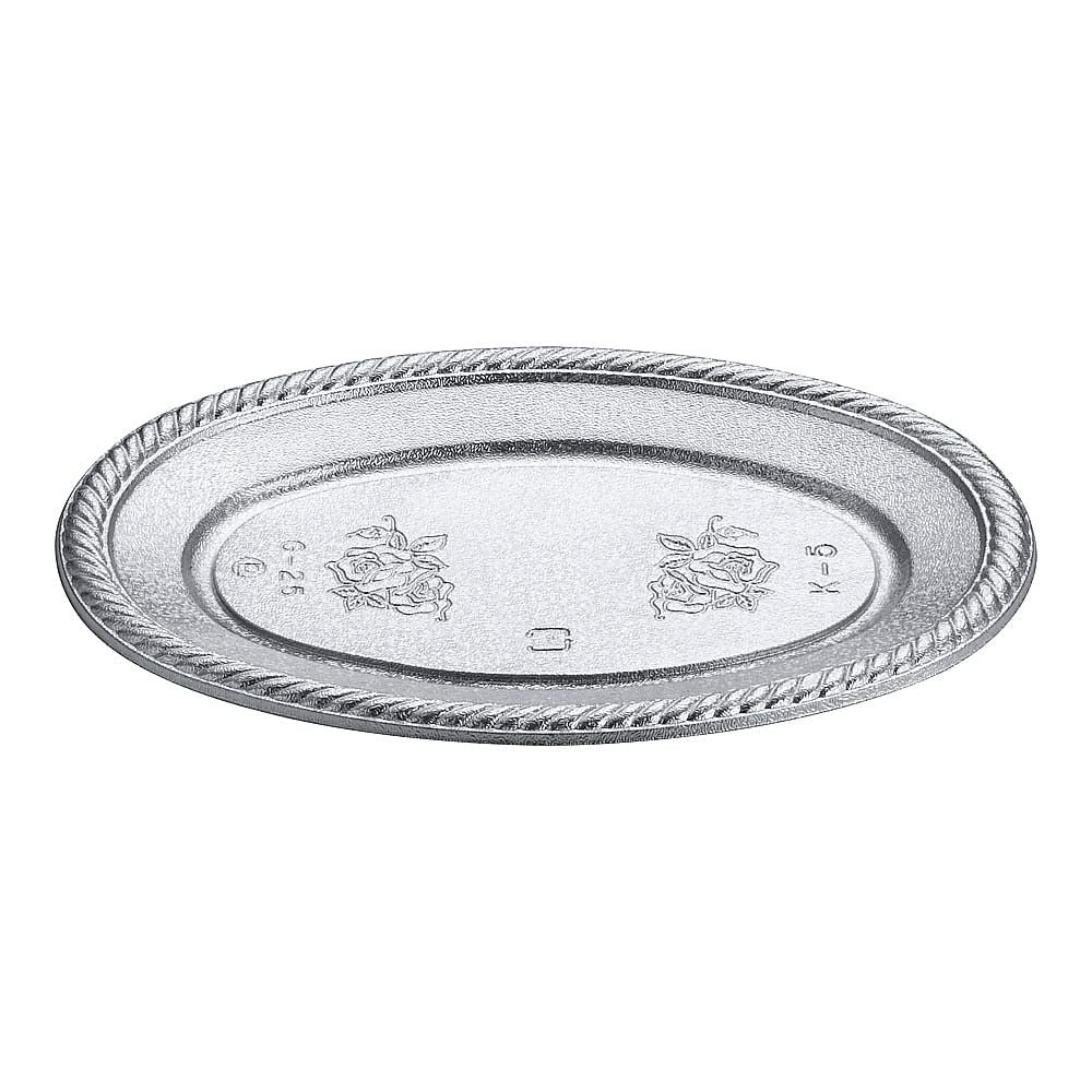 Plastic disposable oval plates (100 pieces) K-5 1 case (100 pieces)