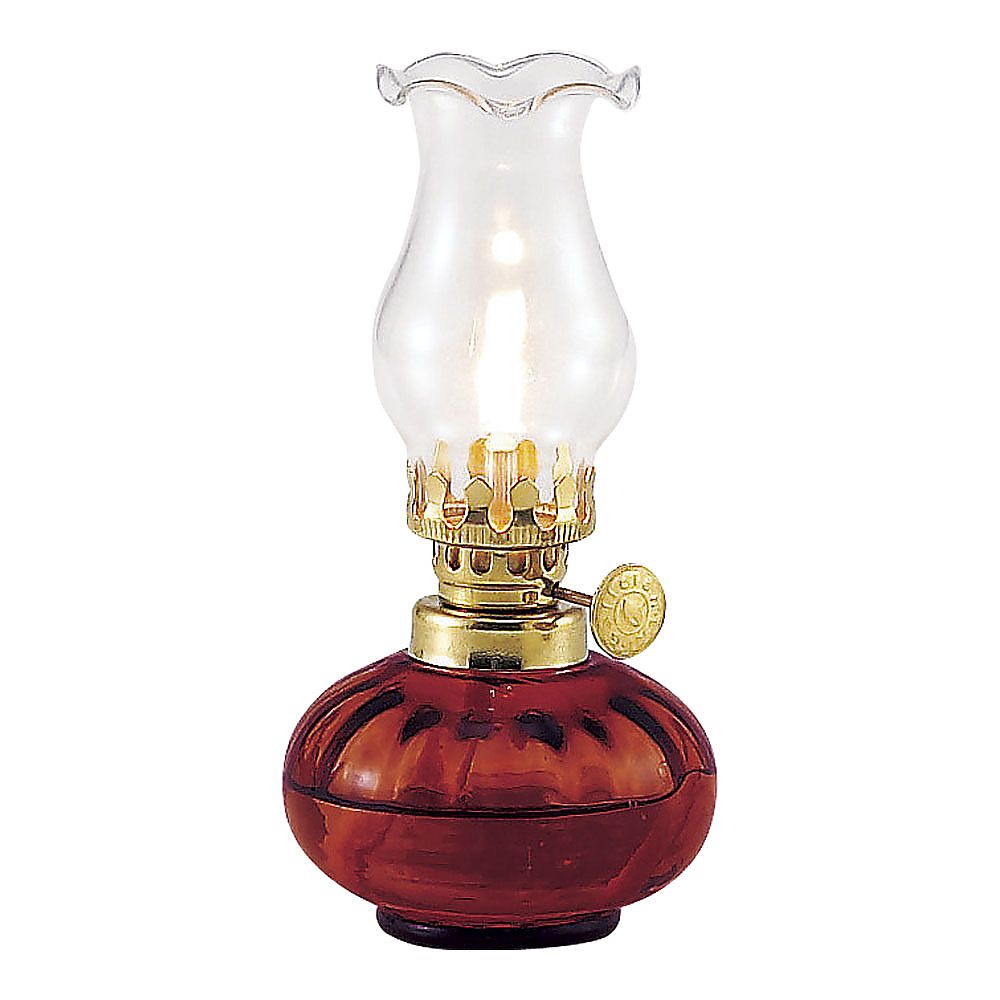 골동품 오일 램프 POL-112RD 1개